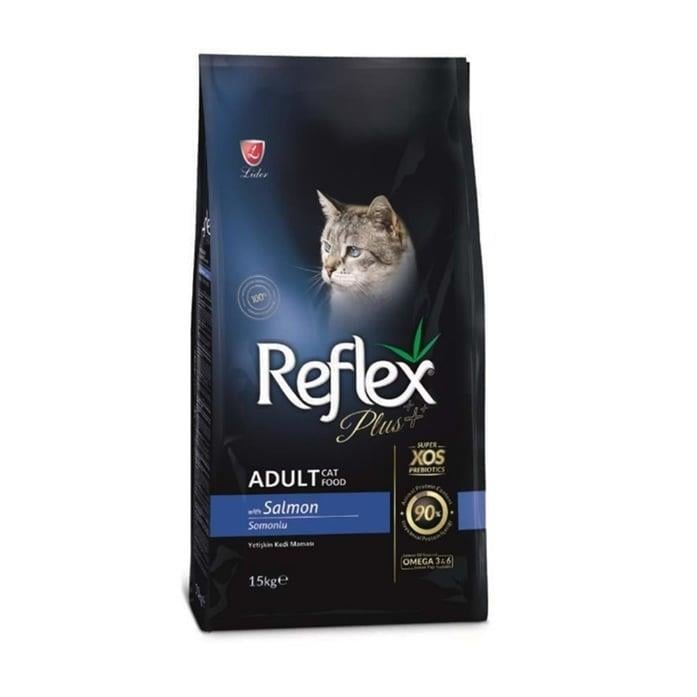 Reflex Plus Somonlu 15 Kg Yetişkin Kuru Kedi Maması
