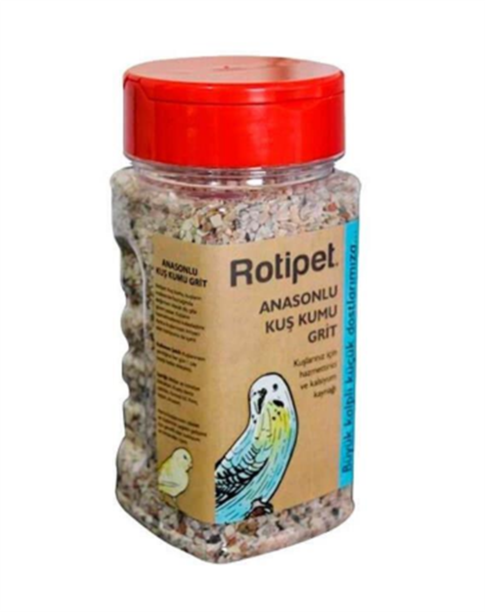 Rotipet Anasonlu Mineralli Kuş Kumu Grit 300 gr