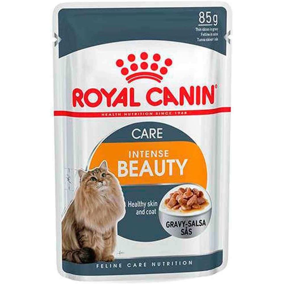 Royal Canin Intense Beauty Gravy Yetişkin Kedi Konservesi 85gr