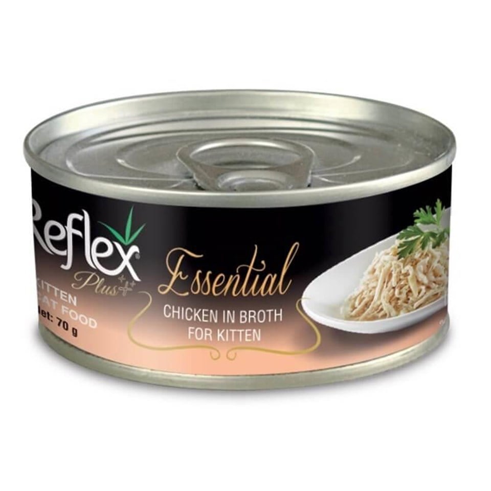 RP ESSENTIAL YAVRU KEDİ TAVUKLU KONSERVE ET SUYU 70 GR