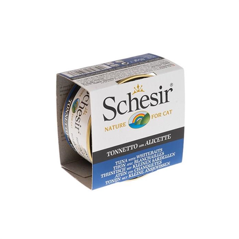 Schesir Cat Jelly Ton Ve Ringa Balıklı 85gr