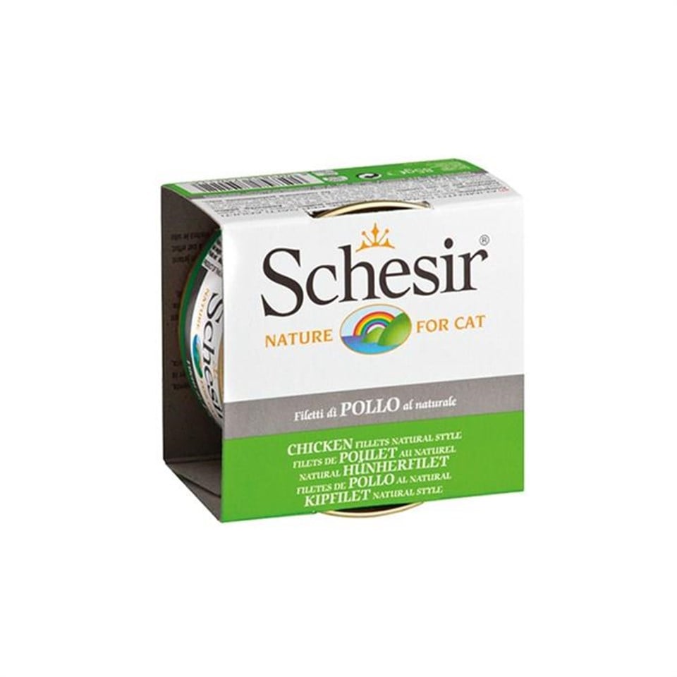 Schesir Tavuk Fileto Yaş Kedi Maması 85gr