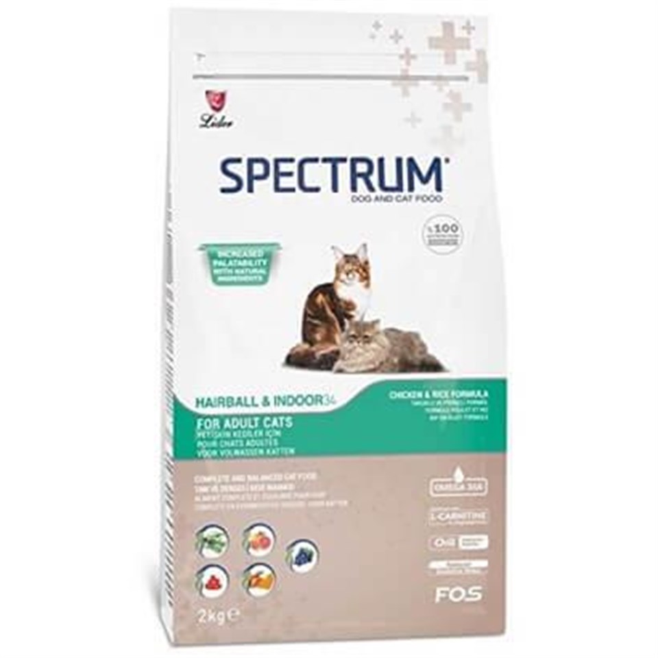 SPECTRUM 2KG ADULT CAT HAIRBALL