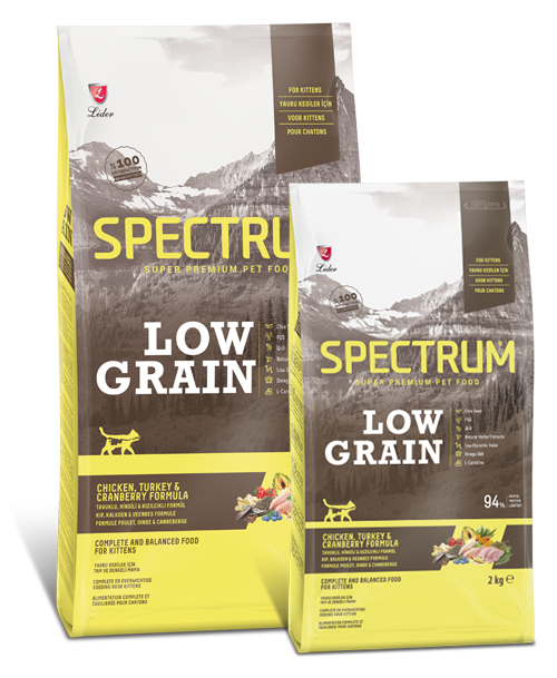 SPECTRUM LOW GRAIN CHİCKEN KİTTEN 12 KG