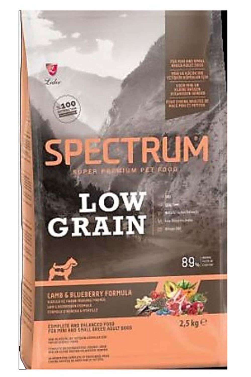 Spectrum Ördek Etli ve Bal Kabaklı Mini ve Küçük Irk Düşük Tahıllı Yetişkin Köpek Maması 2,5kg
