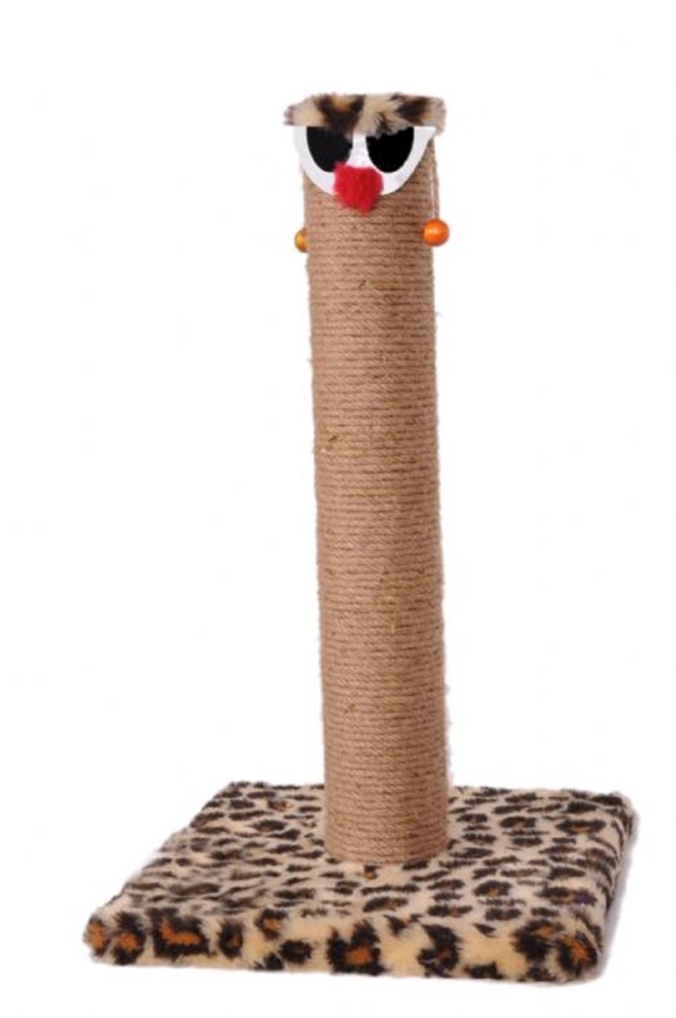 T05L-CATLİFE KALIN PALYAÇO 60CM LEOPAR
