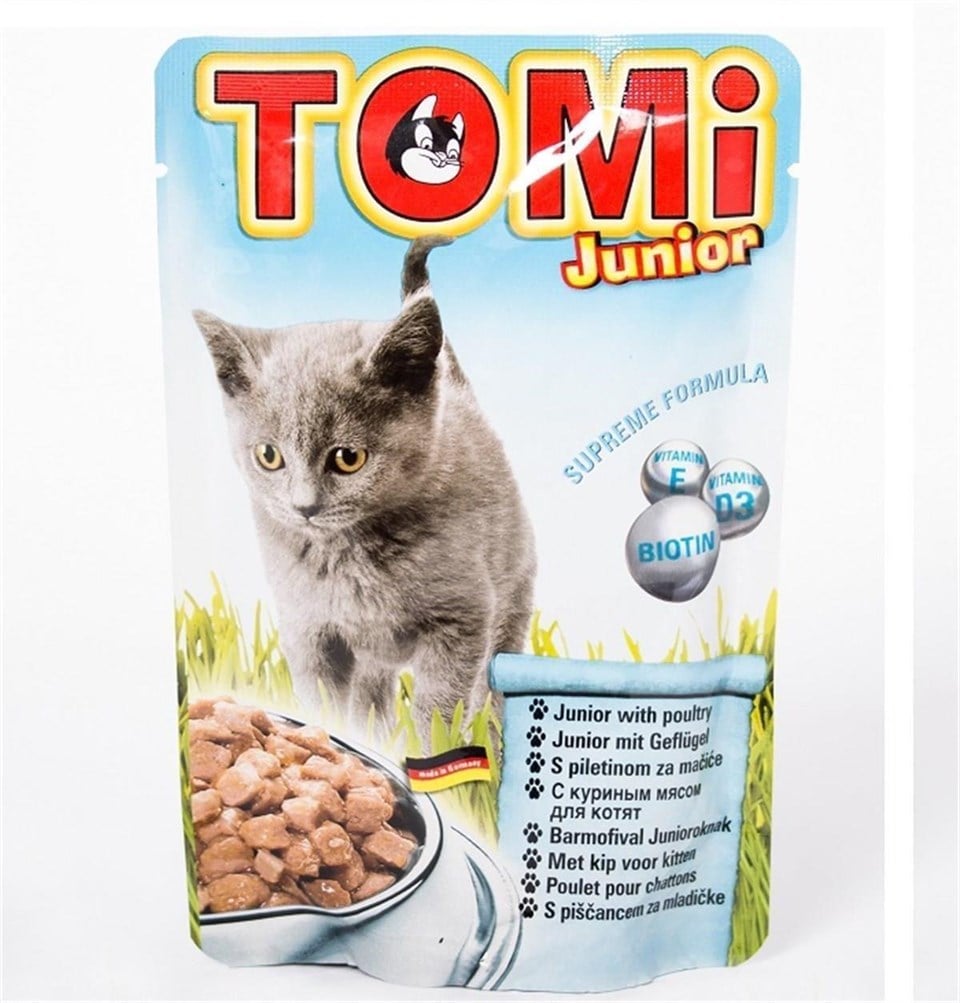 Tomi Tavuklu Yavru Kedi Konservesi 100 Gr