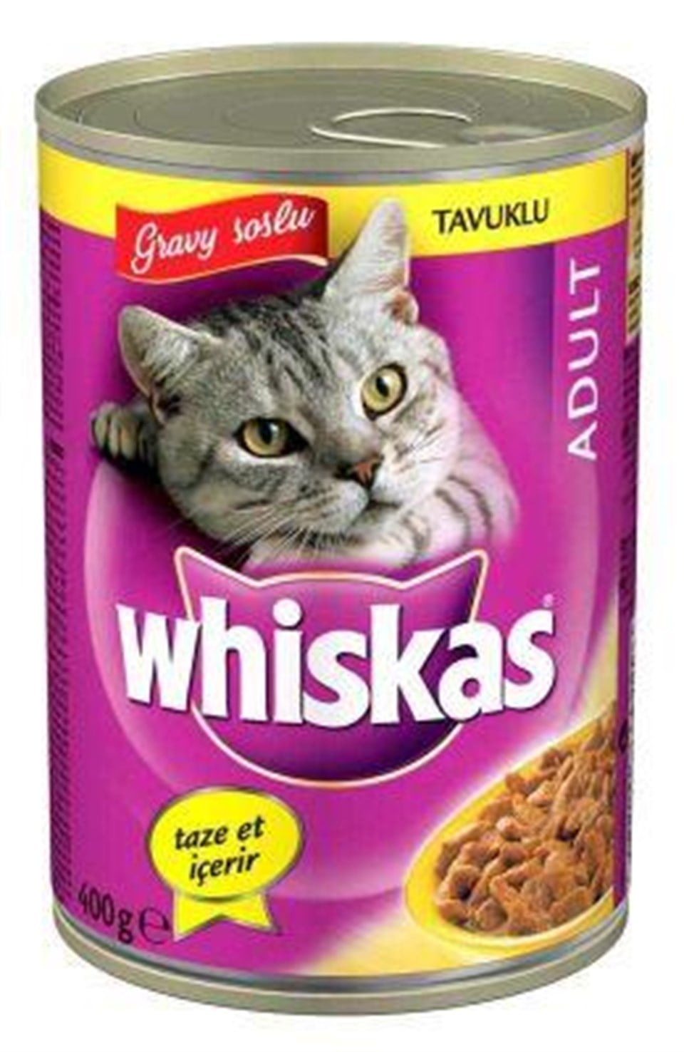Whiskas Gravy Soslu Tavuk Etli Kedi Konservesi 400 Gr