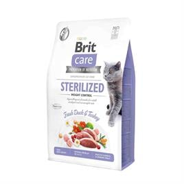 Brit Care Hypo-Allergenic Ördekli Tahılsız Kısırlaştırılmış Kedi Maması 2 Kg