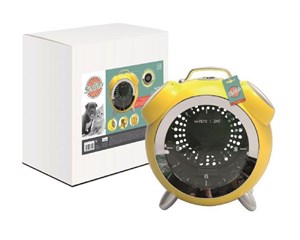 M-PETS SIXTIES CLOCK TAŞIMA ÇANTASI YELLOW 40X44X26CM