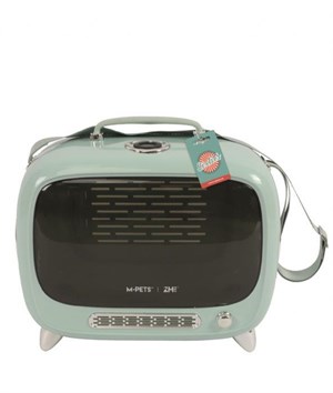 M-PETS SIXTIES TV TAŞIMA ÇANTASI BLUE 44X26X38CM