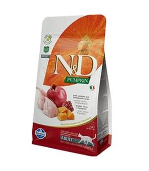 ND Pumpkin Balkabaklı Bıldırcın Etli Narlı Kedi Maması 1,5 Kg