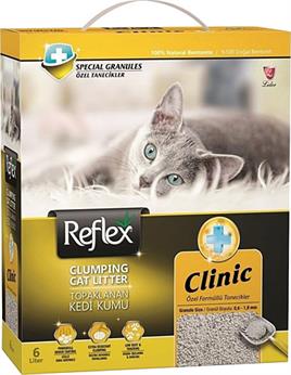 REFLEX BOX CLINIC 10 LT KEDİ KUMU SARI