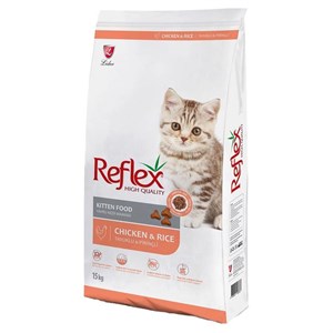 REFLEX KİTTEN TAVUKLU KEDİ MAMASI 15 KG