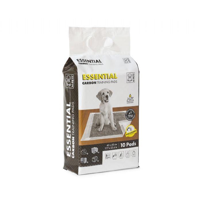  M-PETS ESSENTIAL CARBONLU YAPIŞKANLI ÇİŞ PEDİ 45X60CM 10LU