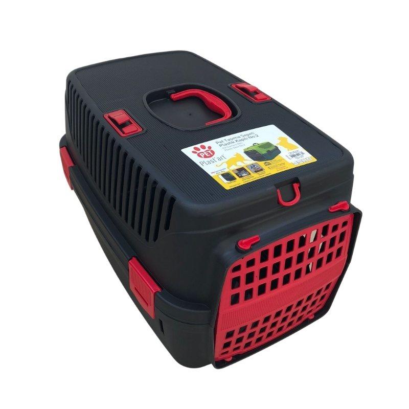 Plastart Plastik Kapılı Kedi Köpek Taşıma Çantası
