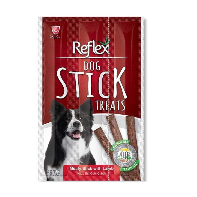 ​Reflex Kuzu Etli Köpek Ödül Çubuğu 11 Gr 3 Adet