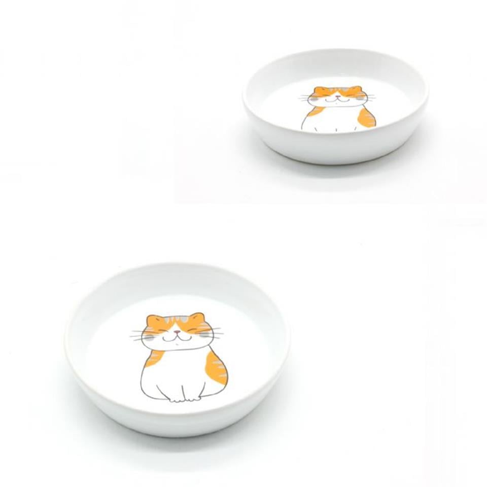 10177-ALLY PAWS DESENLİ SERAMİK MAMA KABI 250ML