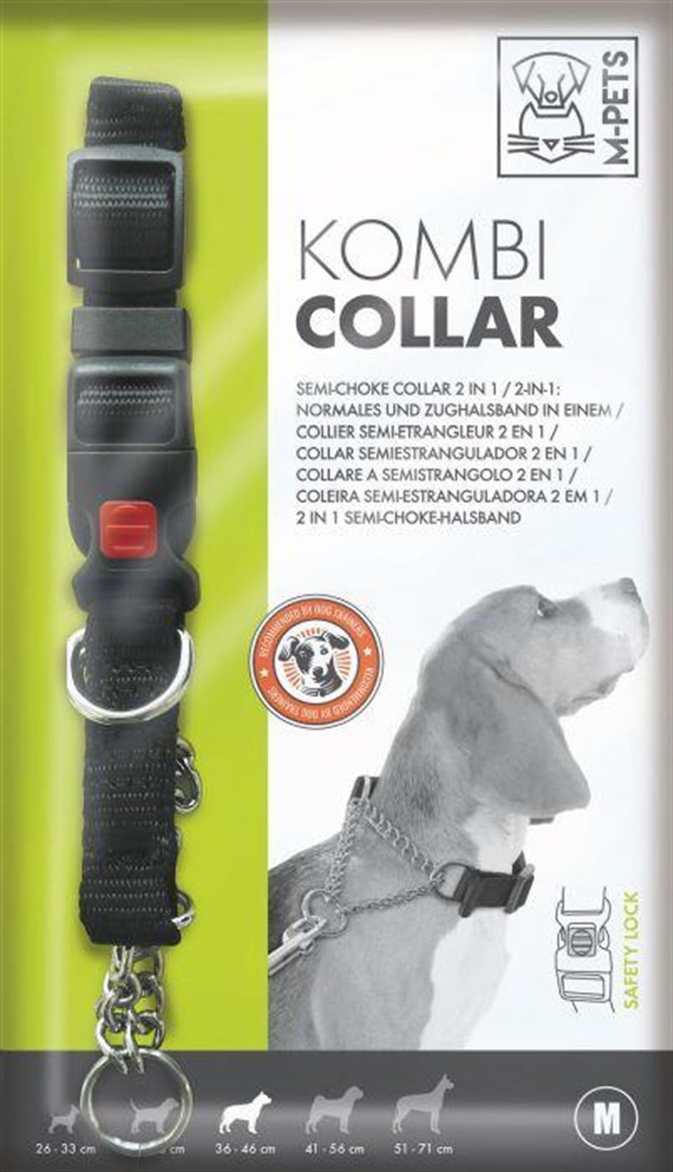 10811799 M-PETS KOMBI 2IN1 EĞİTİM TASMASI (M)