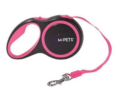 10842799 M-PETS LIBERTY OTOMATİK GEZDİRME ŞERİT 8MT/PINK (L)