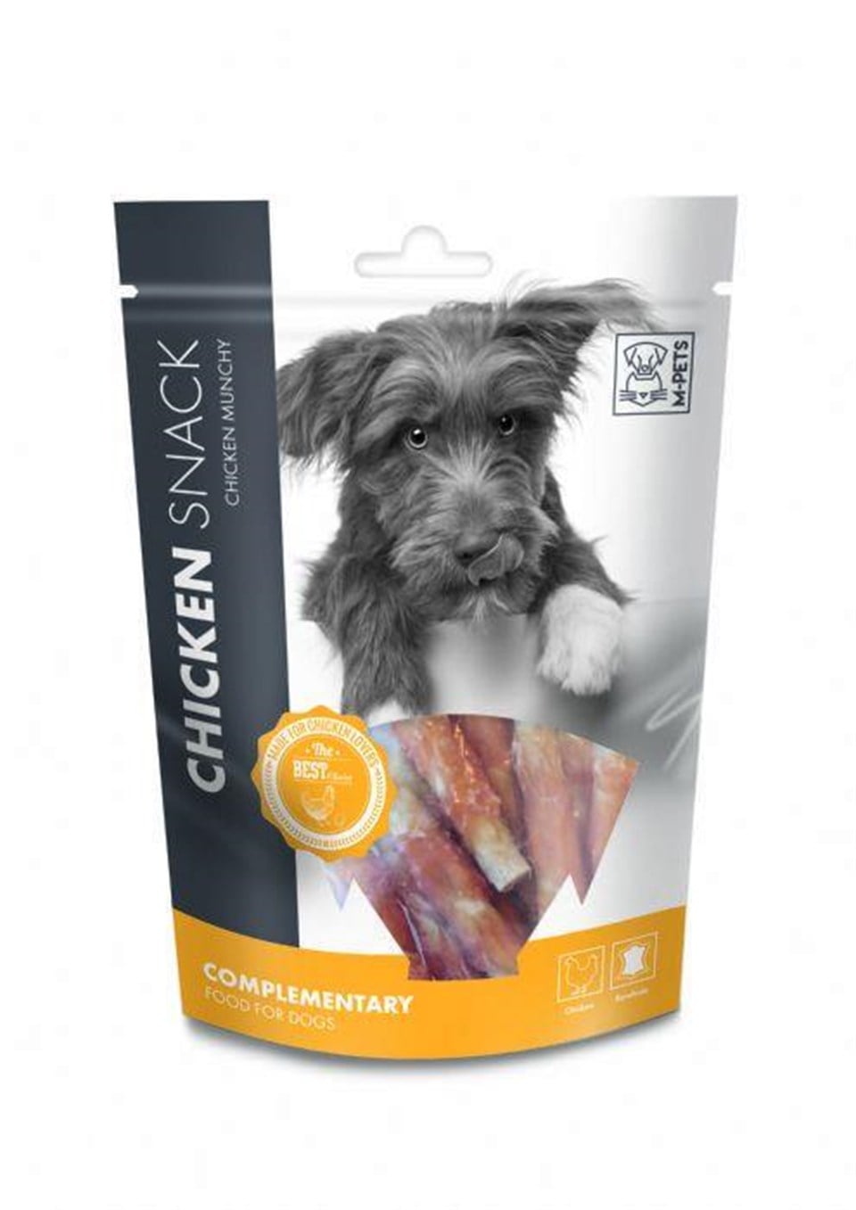 19011015 M-PETS CHICKEN MUNCHY KÖPEK ÖDÜLÜ 80GR
