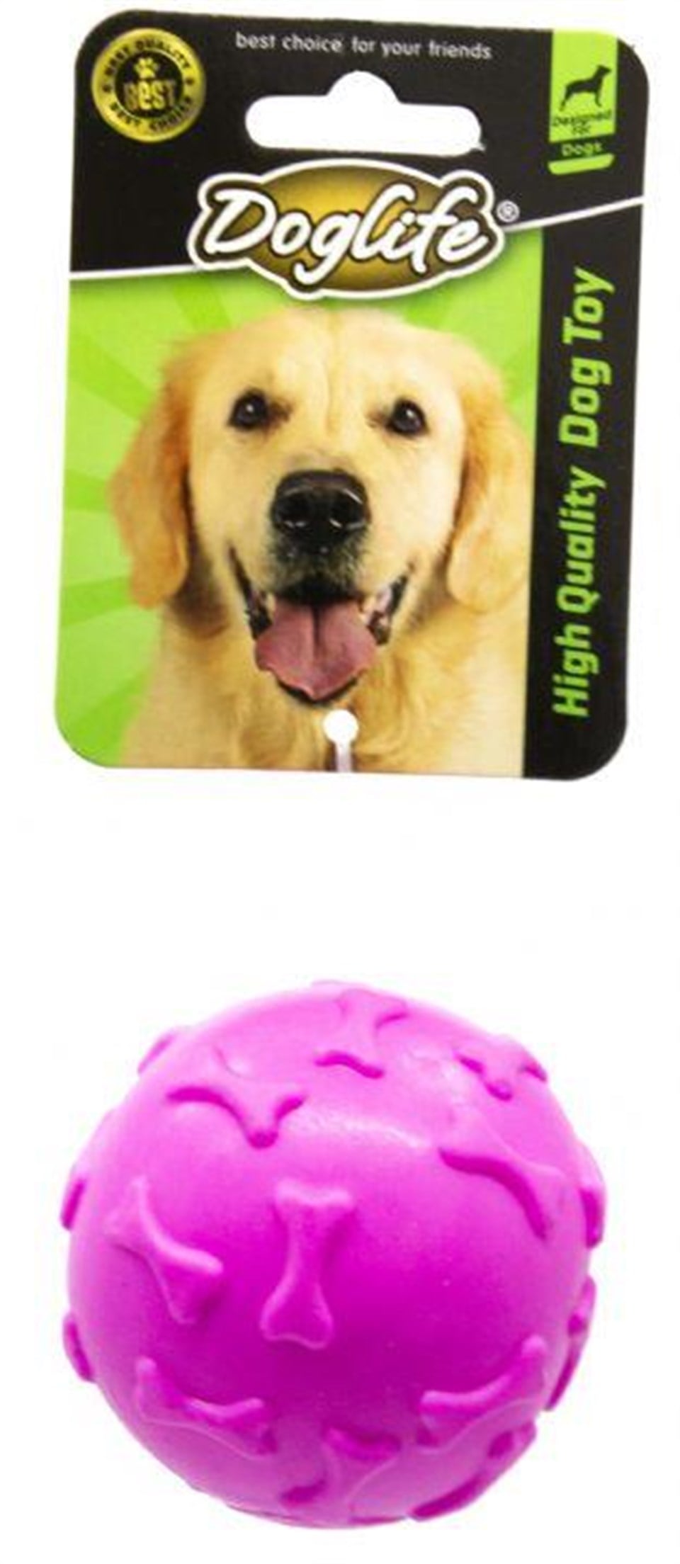 202277-DOGLİFE KÖPEKLER İÇİN KAUÇUK BALL OYUNCAK