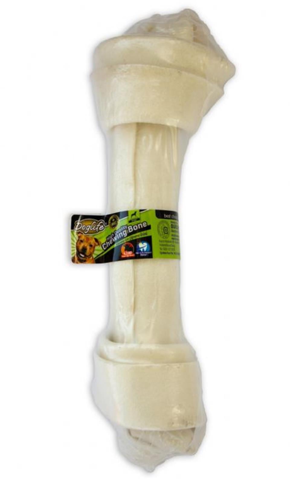 202695-DOGLİFE DÜĞÜMLÜ KEMİK WHİTE 180-200GR/10
