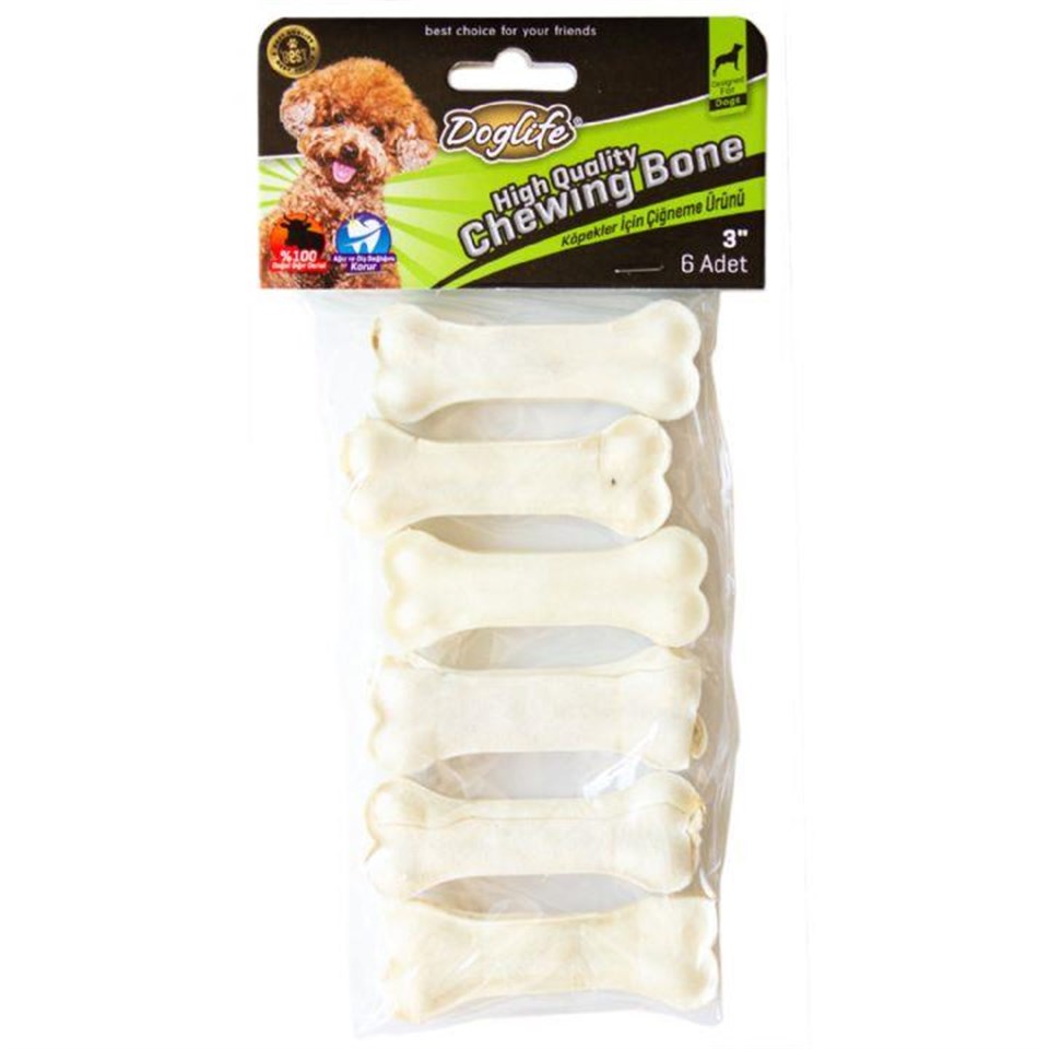 202700-DOGLİFE PRESS KEMİK WHİTE 20GR/AD. 6LI