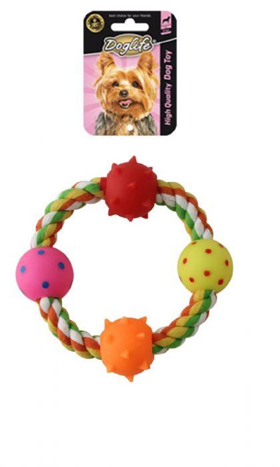 202780-DOGLİFE KÖPEKLER İÇİN BALLS 4 PCS OYUNCAK