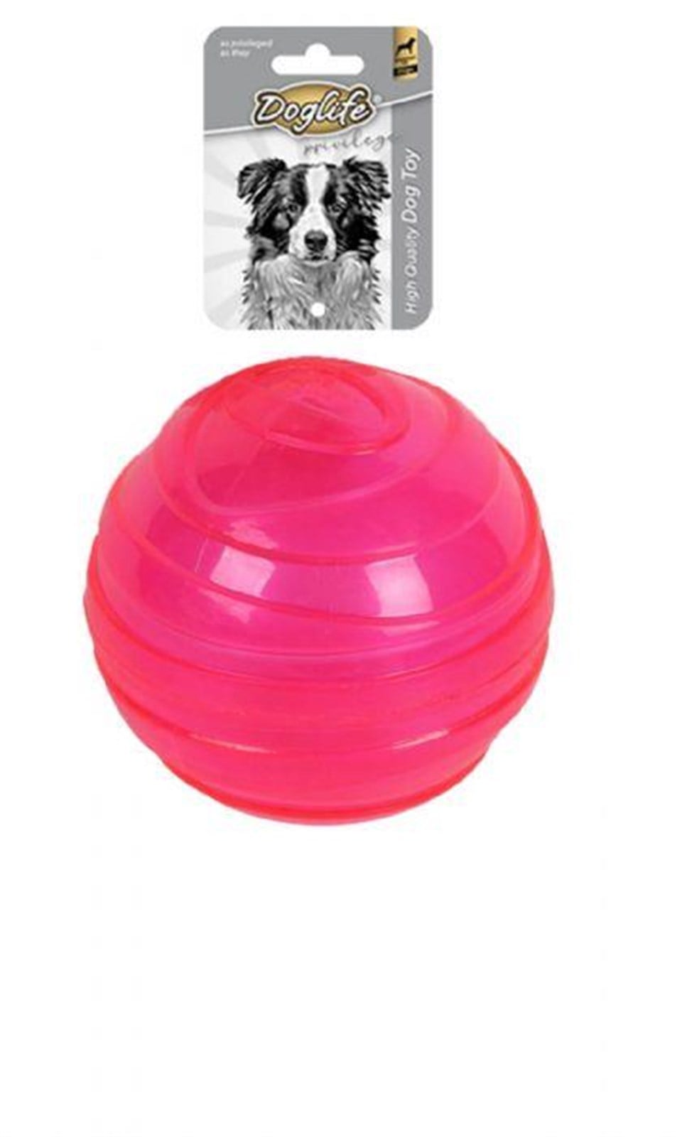 202796-DOGLİFE KÖPEKLER İÇİN KAUÇUK BALL OYUNCAK