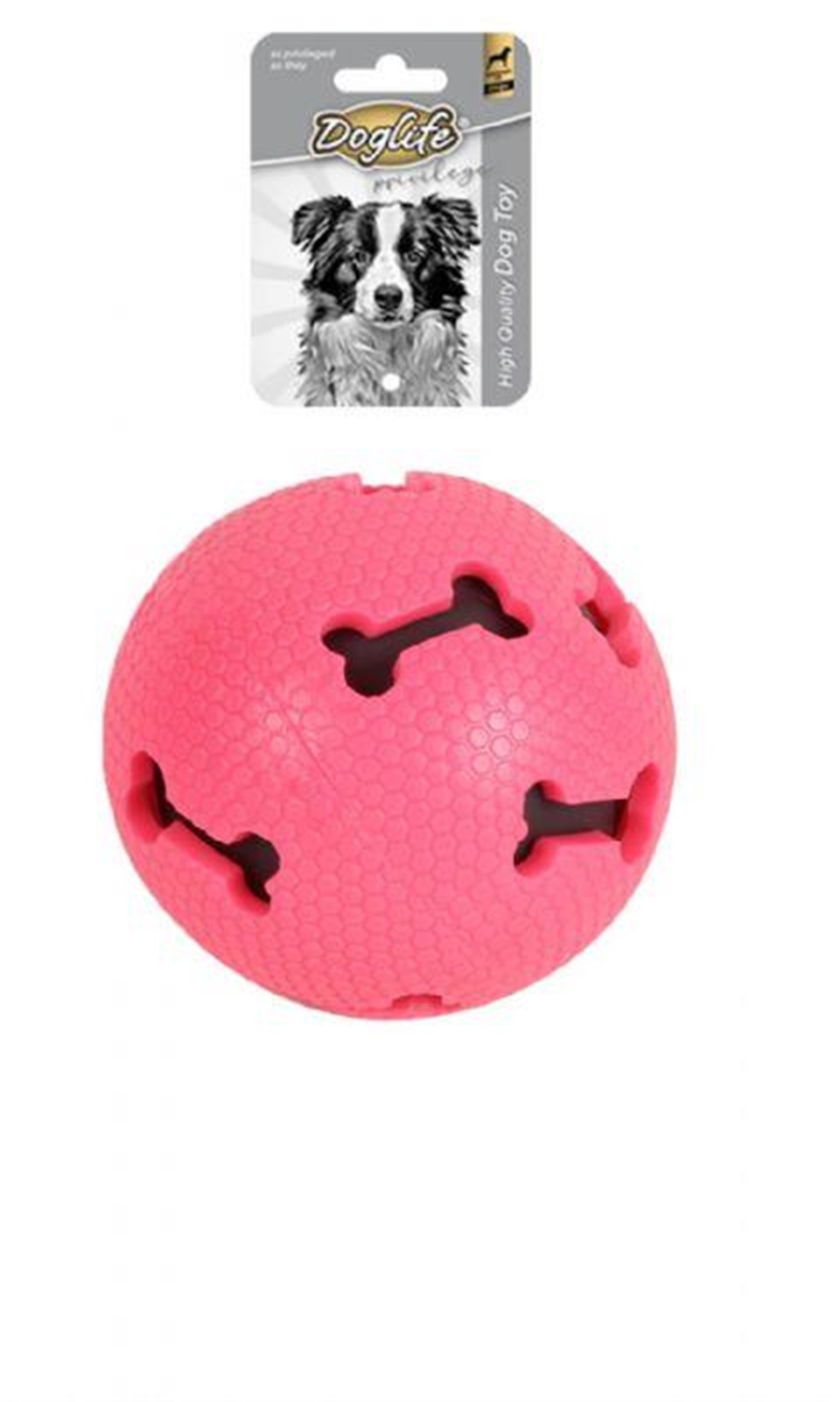202806-DOGLİFE KÖPEKLER İÇİN KAUÇUK BALL OYUNCAK