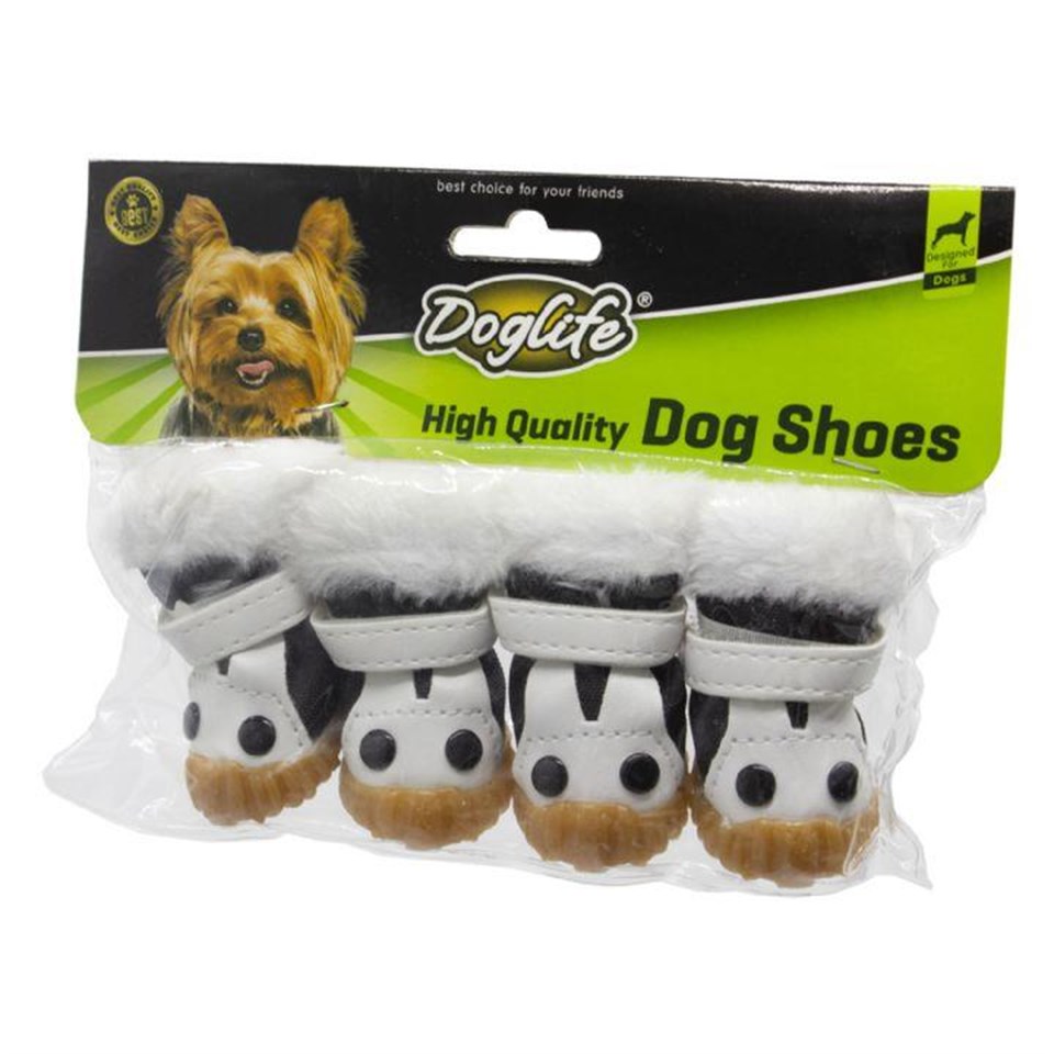 202929-DOGLİFE KÖPEKLER İÇİN KUMAŞ AYAKKABI 4LÜ