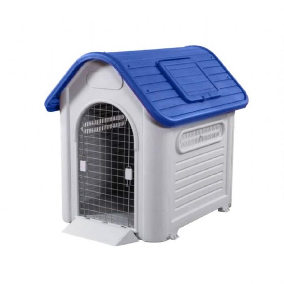 203309-DOGLİFE RAVELLO 117 PLASTİK KÖPEK KULÜBESİ KAPILI