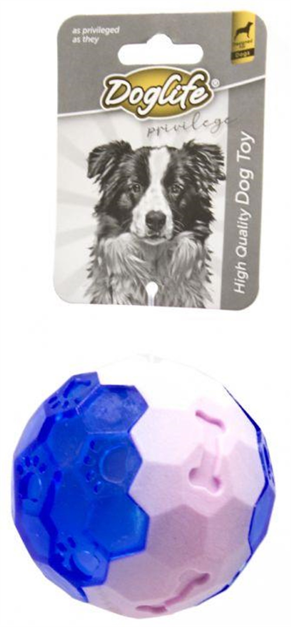 203421-DOGLİFE KÖPEKLER İÇİN IŞIKLI PLASTİK TOP OYUNCAK