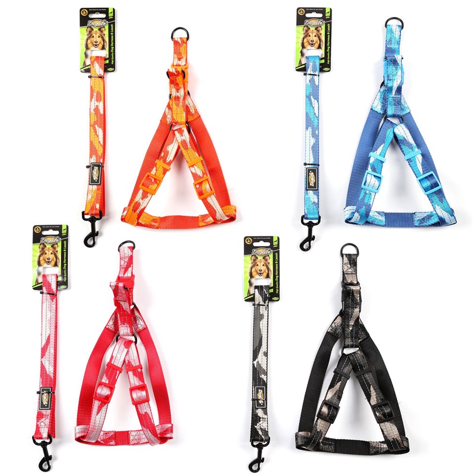 203473-DOGLİFE KÖPEKLER İÇİN REFLEKTÖRLÜ GÖĞÜS TASMASI+GEZDİRME 2,5CM