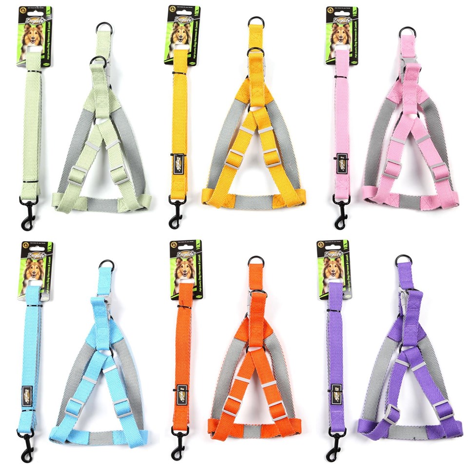 203479-DOGLİFE KÖPEKLER İÇİN COTTON GÖĞÜS TASMASI+GEZDİRME 2,5CM