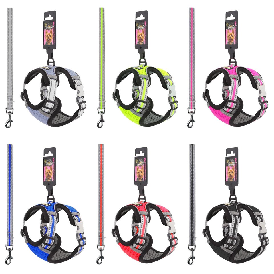 203480-DOGLİFE KÖPEKLER İÇİN SOFT GÖĞÜS TASMASI+GEZDİRME (S)