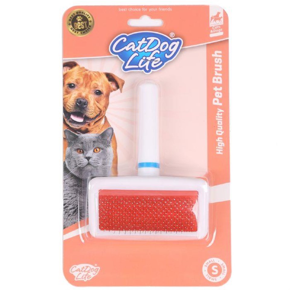 203720-CAT/DOGLİFE KEDİ ve KÖPEKLER İÇİN TELLİ FIRÇA (S)