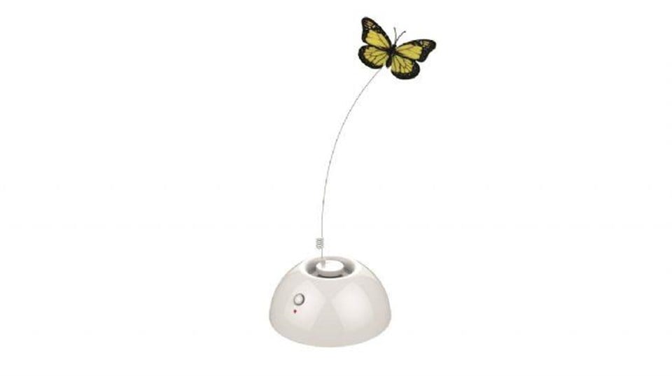 20617001 M-PETS DANCING BUTTERFLY İNTERAKTİF KEDİ OYUNCAĞI WHİTE