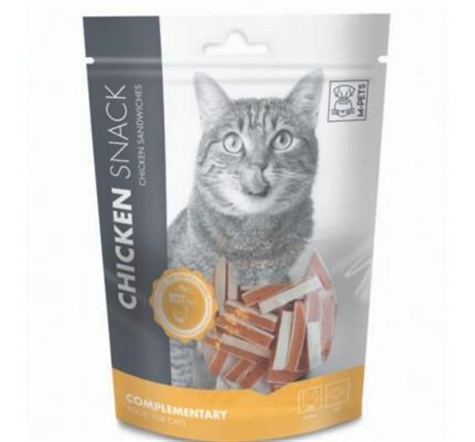 29010115 M-PETS CHICKEN SANDWICHES KEDİ ÖDÜLÜ 80GR
