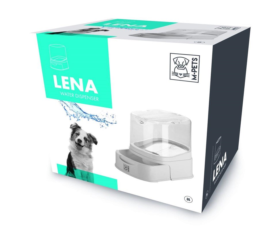 60560699 M-PETS LENA ÇEKMEÇELİ SU KABI 3000ML
