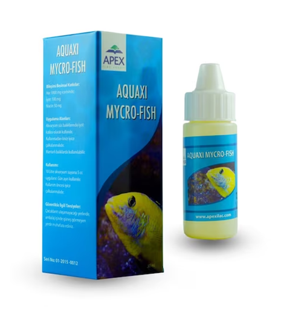 Apex Mycro Fish Balık Mantar İlacı 30 Ml