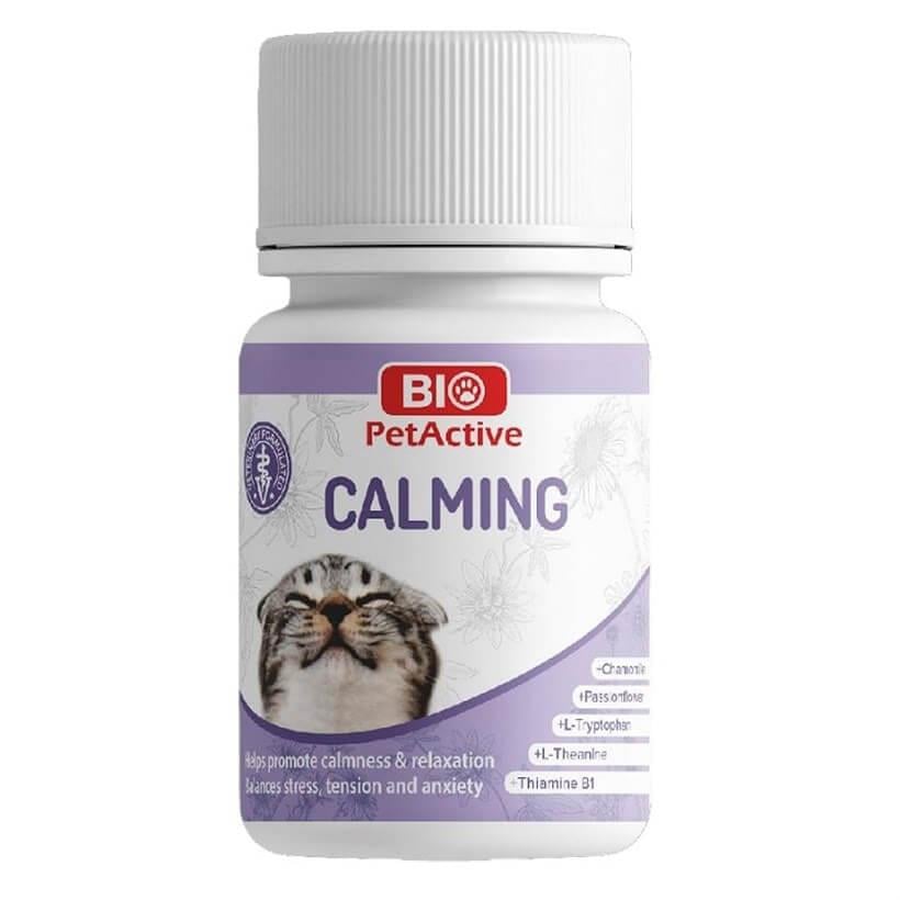 Bio Pet Active Calming Kediler için Sakinleştirici 60 Tablet