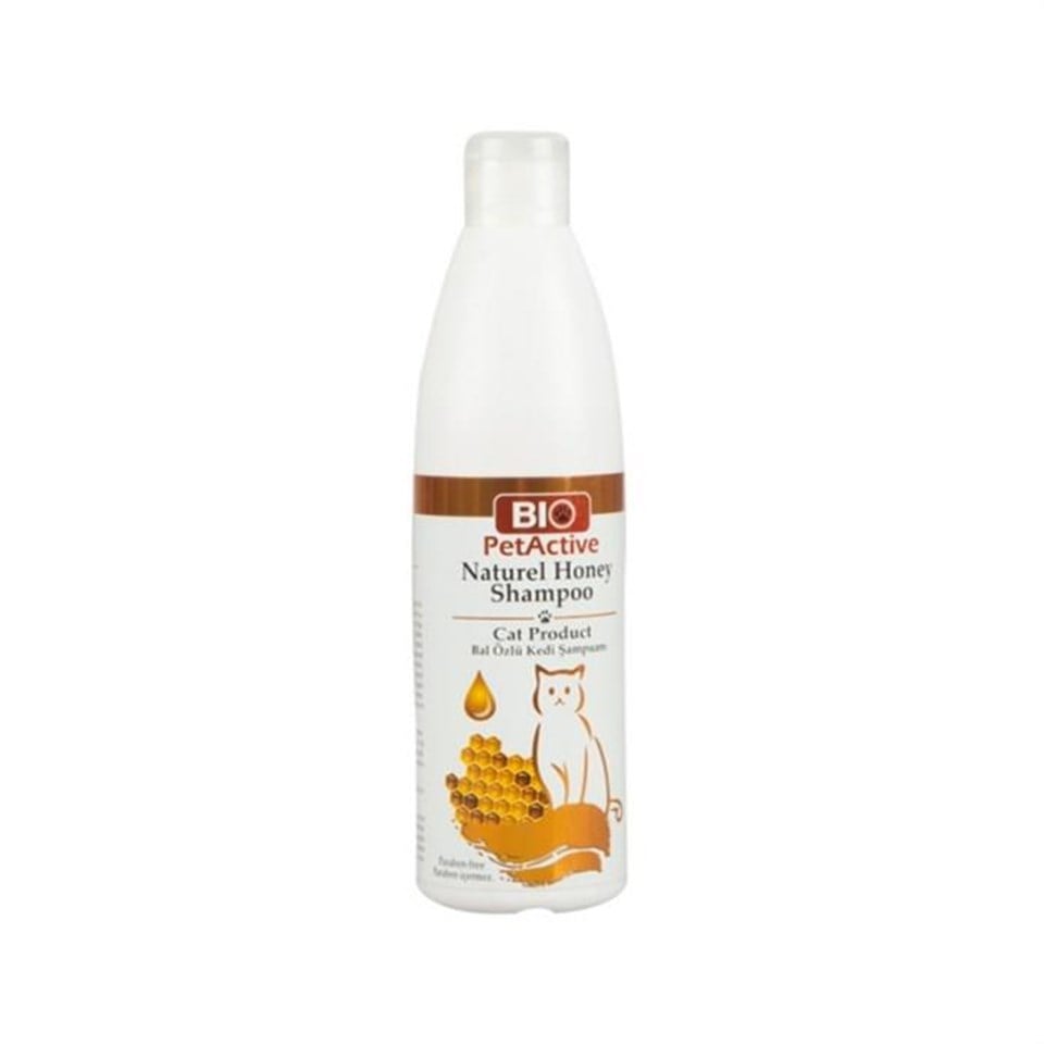 BIO PETACTİVE BAL ÖZLÜ KEDİ ŞAMPUANI 250ML