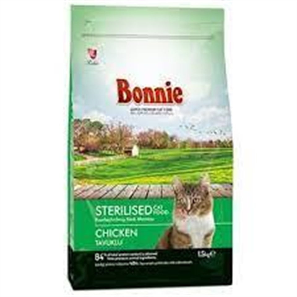 BONNIE 1,5KG STERILISED CAT CHICKEN