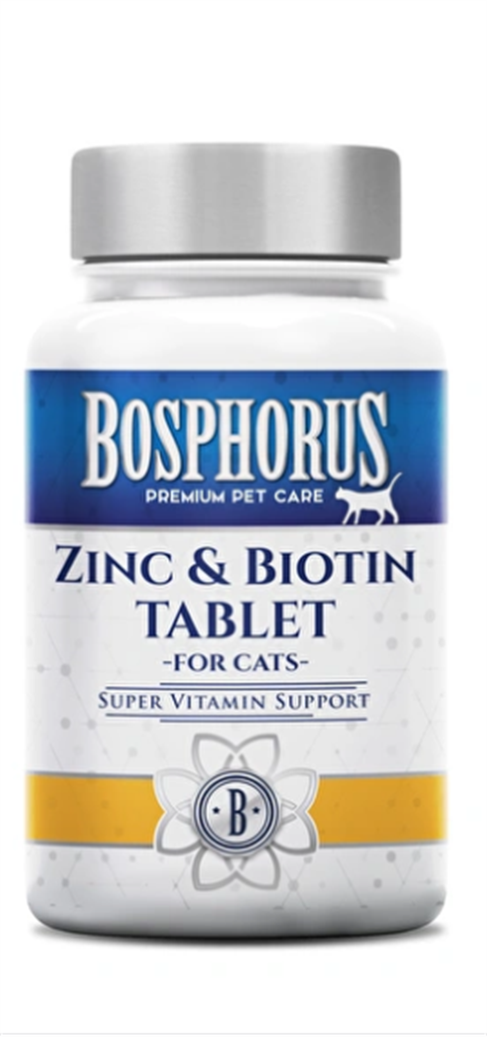 Bosphorus Kediler için Çinko Biotin Tablet 60 Adet