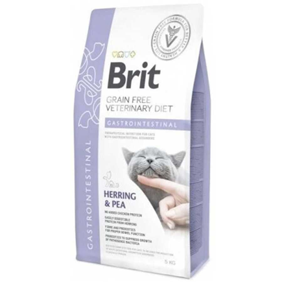 Brit Veterinary Diet Gastrointestinal Sindirim Sistemi Destekleyici Tahılsız Kedi Maması 5 Kg