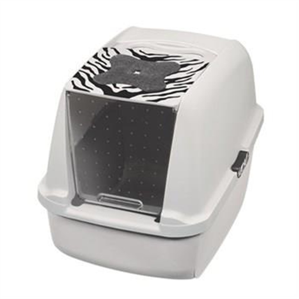 Catit Jumbo Kedi Tuvaleti Beyaz 57X46X43