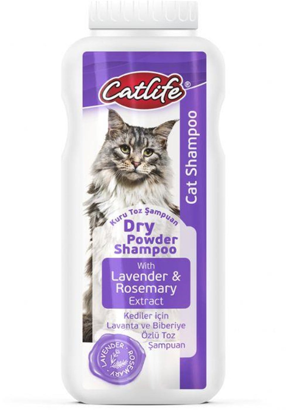 CLCA03-CATLİFE LAVANTA ve BİBERİYE ÖZLÜ TOZ ŞAMPUAN 150GR