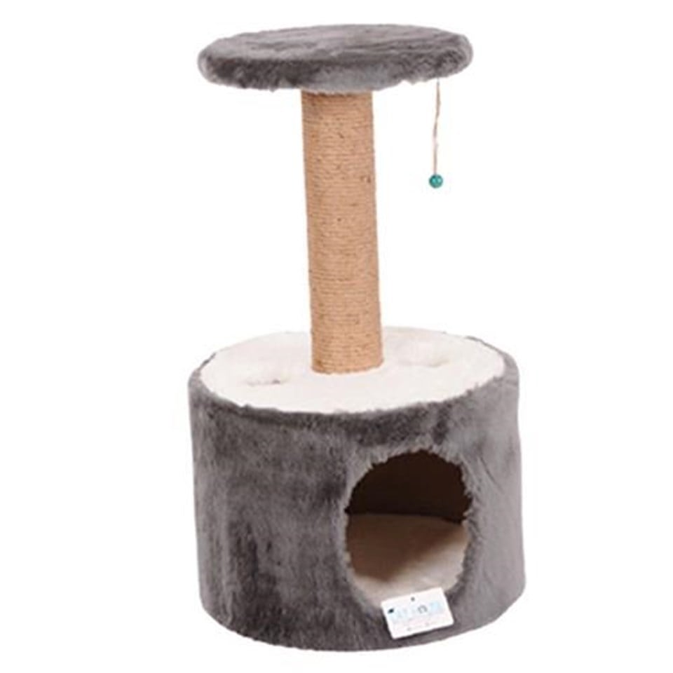CY02G-CATLİFE SİLİNDİR YUVALI TIRMALAMA GRİ 72CM